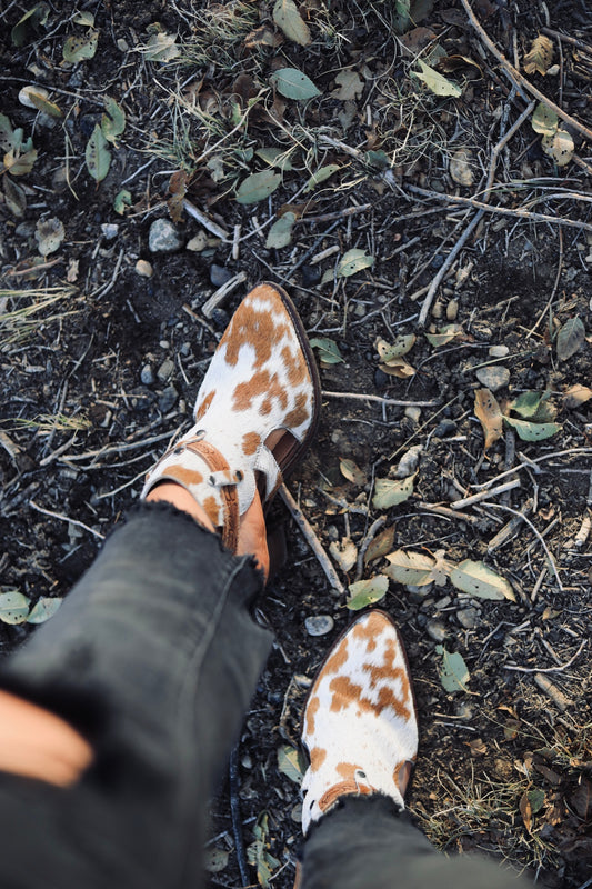 Cora Jo Boot in Light Caramel Hide